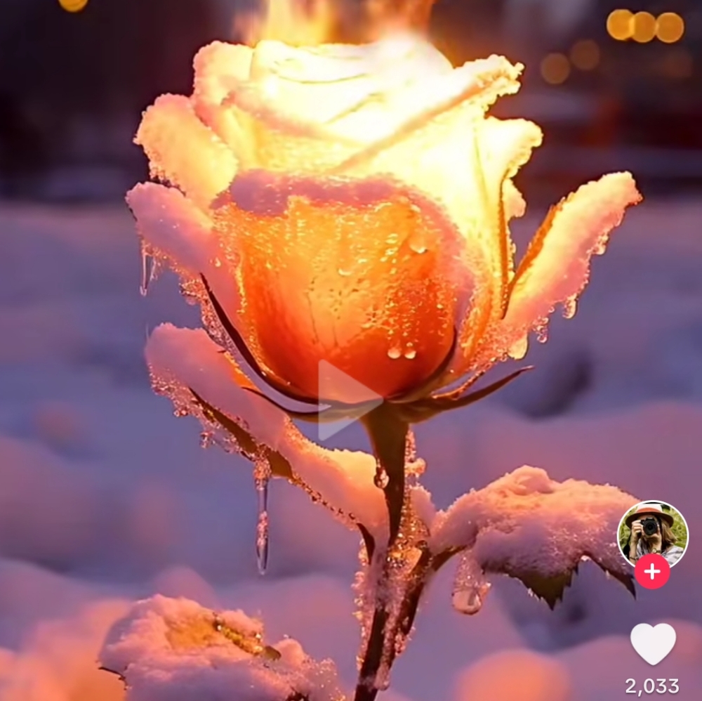 Flowers w lights - Picture 4 of 5